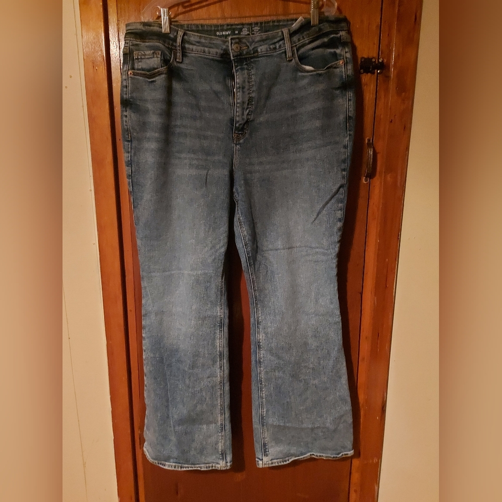 🌿❤️Old Navy|| Higher High-Rise Flare Jeans || ||Size 20||❤️🌿